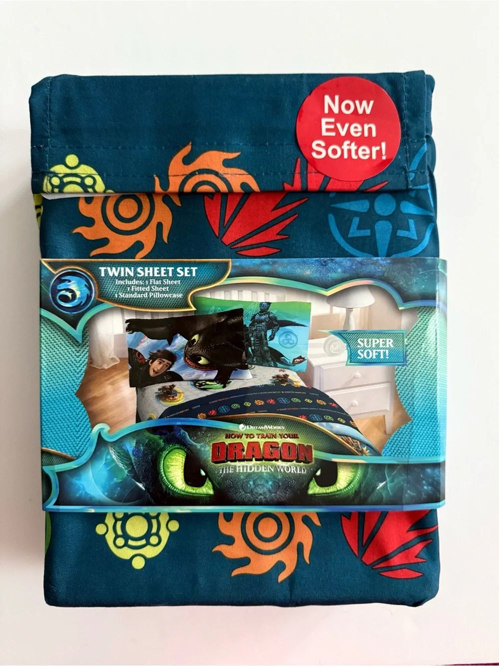 DreamWorks How to train your Dragon Twin Sheet set, NEW